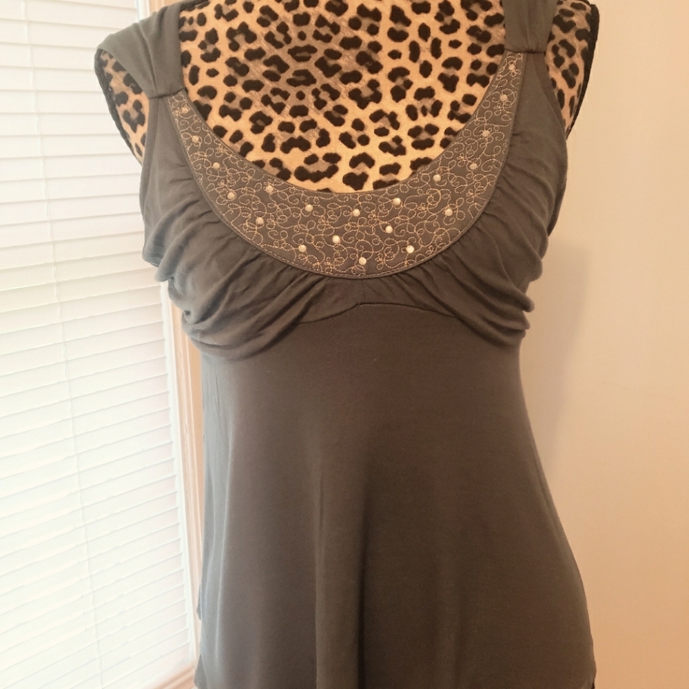 Summer Top Indigo Blue Medium